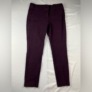Loft - Women’s Pants - Size 8 - Dark Purple - Skinny